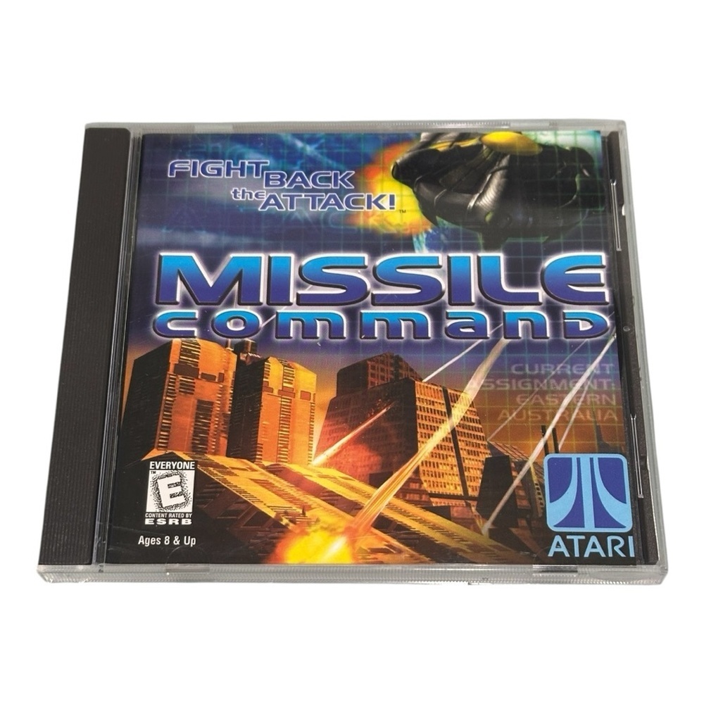 Missile Command Atari PC Video Game